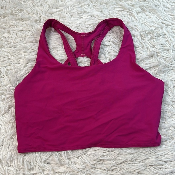 Lululemon Stash It Bra *Medium Support, B/C Cup Ripened Raspberry - Picture 1 of 6